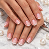 Pink French Tip Press On Nails