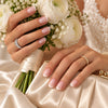 Pink French Tip Press On Nails